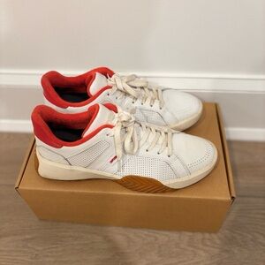 White with Red Accents G/Fore Golf Shoes